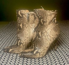 Jessica Simpson Snakeskin Print Slouchy Knee-High Stiletto Boots — listing 3