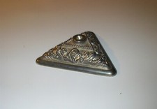 Godinger Silver Plate Triangular Photo Frame Pen/Pencil Holder — listing 3