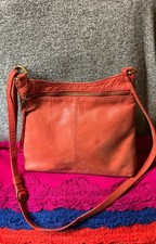 Hobo International Pewter Metallic Leather Shoulder Bag with Tassel — listing 4