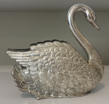 Silver-Plated Figural Swan Napkin Holder / Letter Rack — listing 3
