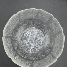 Arcoroc France Diamant Pattern Pressed Glass Bowl — listing 3