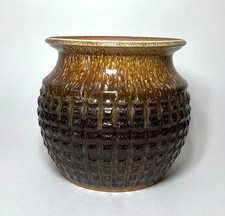 Handmade Studio Pottery Drip Glazed Stoneware Planter/Vessel — listing 5