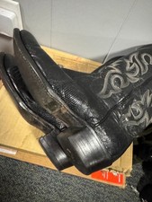 Dan Post Women's Metallic Silver Leather Western Ankle Boots — listing 6