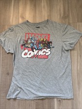 Marvel "All Stars" Graphic T-Shirt with Classic Character Panels — listing 2
