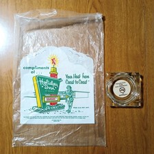 Vintage Holiday Inn Glass Ashtray with Great Sign Logo — listing 5