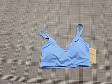 Nike V-Neck Bikini Swim Top Medium Blue — listing 2