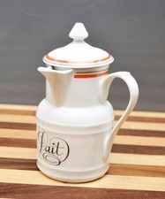 Porcelaine d'Auteuil 'Service Fruits' Small Porcelain Creamer/Milk Jug with Cherry Motif — listing 6