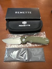 Remette Folding Pocket Knife with Damascus-Style Handle — listing 2