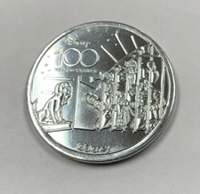 Disney 100 Years of Wonder Souvenir Medallion Coin - Walt Disney World Ariel/Mickey & Minnie — listing 2