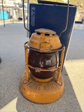 Vintage Dietz Red Cold Blast Kerosene Barn Lantern