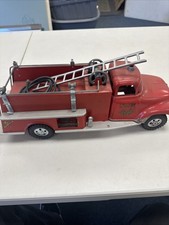 Vintage Tonka T.F.D. No. 5 Pressed Steel Fire Pumper Truck — listing 3
