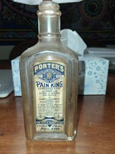 Antique Embossed Glass Medicine Bottle "Old Dr..." Panel Bottle, listing 4
