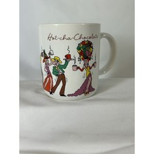 Vintage Hallmark "Mugs" Hot-Cha-Chocolate! Cartoon Coffee Mug