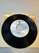 Eagles "Take It to the Limit" b/w "After the Thrill Is Gone" 45 RPM 7" Single, Asylum E-45293, 1975 — listing 5