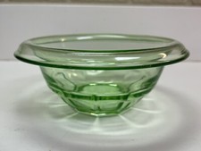 Hazel Atlas Rest-Well Green Uranium Depression Glass Mixing Bowl — listing 3