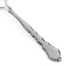 Oneida Stainless Steel Flatware Set in Wood Storage Chest with Serving Pieces — listing 4