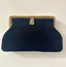 Vintage Jolles Original Blue Handbag with Chain Strap — listing 5