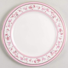 Grace Teaware Fine Porcelain Dinner Plate with Gold, Black & Gray Teardrop Rim — listing 6