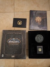 World of Warcraft Collector's Edition (2004) - The Art of World of Warcraft Book, Game Discs, Manual, Soundtrack CD, Map
