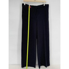 H&M Charcoal Gray Pinstripe Trousers, EUR 40 / US 8 — listing 2