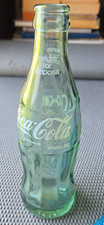 Vintage Coca-Cola 16 oz Green Glass Money Back Bottle with ACL White Lettering — listing 2