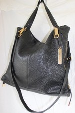 Vince Camuto Riley Tote in Sushi Pebbled Leather with Crossbody Strap