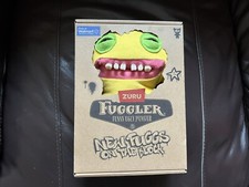 Fuggler New Fuggs on the Block "Smiley O'Riley" 9" Plush - Yellow Corduroy Funny Ugly Monster — listing 5