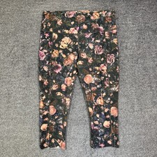 Lululemon Black & White Floral Print High-Rise Crop Leggings — listing 2