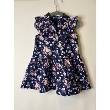 Janie and Jack Baby Girl Floral Smocked Bubble Romper, 6-12 Months, listing 4