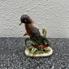 Lefton China 'Robin' Hand-Painted Bisque Porcelain Bird Figurine KW 6609 — listing 2