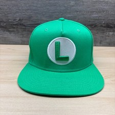 Super Mario Embroidered Youth Baseball Cap - Blue/Red Snapback — listing 3
