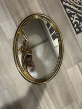 Ornate Gold Gilt Framed Rectangular Wall Mirror — listing 2