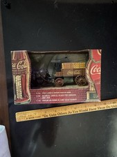 Coca-Cola 50th Anniversary Yellow Delivery Truck Die-Cast Coin Bank