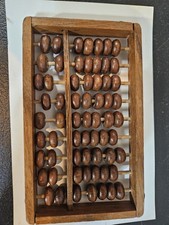 Set of Three Vintage Chinese Suanpan Abacus (Lotus Flower Brand), listing 4