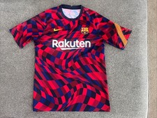 Nike FC Barcelona Pre-Match Training Jersey with Spotify Sponsor