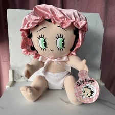 Baby Betty Boop Porcelain Collector Doll, Limited Edition #2000/5000, Pink Satin Dress