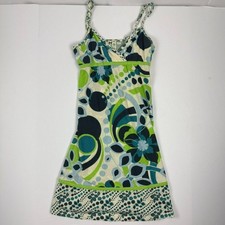Multicolor Abstract Print V-Neck High-Low Sundress There's a visible brand label — listing 6