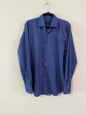 Nautica Men's Slim Fit Wrinkle Resistant Tattersall Check Button-Up Shirt, Size L — listing 3