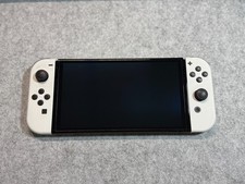 Nintendo Switch OLED Model Console with White Joy-Cons, Dock & Grip