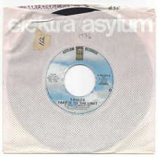 Eagles "Take It to the Limit" b/w "After the Thrill Is Gone" 45 RPM 7" Single, Asylum E-45293, 1975 — listing 2