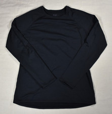 ClimateRight by Cuddl Duds Plush Warmth Fleece-Lined Base Layer Top, Black, Women's M — listing 4