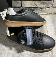 U.S. Polo Assn. Navy Knit Lace-Up Sneakers