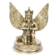Balinese Brass Garuda Vishnu Trench-Art Sculpture on 76mm M48 Shell Casing Base — listing 6