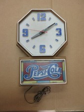 Pepsi-Cola "Drink Pepsi-Cola / More Bounce to the Ounce" Round Advertising Wall Clock — listing 6