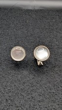 mother pearl cufflinks Antique Hand-Carved Mother of Pearl Barbell Cufflinks, Set of 2 Pairs — listing 3