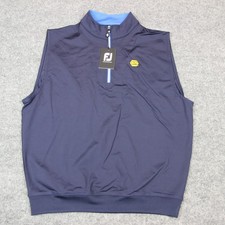 FootJoy Men's Half-Zip Sleeveless Golf Vest, Size 2XL — listing 6