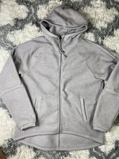 Nike Sportswear Club Fleece Full-Zip Hoodie, Grey, Women's Size S — listing 6