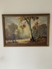 Vintage Original Oil Painting, Impasto Floral Still Life Bouquet, Signed O'Harbis, Framed
