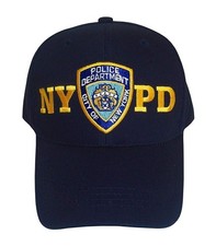 NYPD Official Logo Navy Blue Baseball Cap with Police Department Shield — listing 4