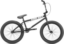 Kink BMX Freestyle Bike, 20-inch, White Frame with Pink/Tan Tires Kink Curb — listing 3